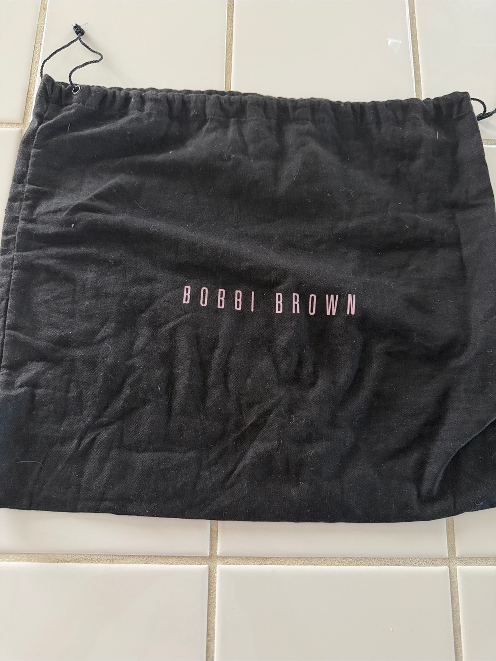 Bobbi brown dust bag cover